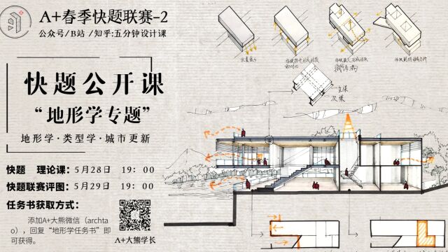 A+春季快题联赛(地形学专题)——任务书解读