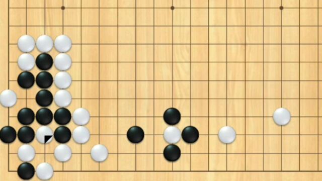 =围棋:一语双关的妙招,中盘战手筋