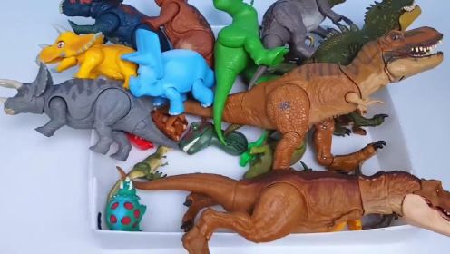 恐龙玩具系列，蒂莱克斯提拉诺乌斯特里凯拉，顶级侏罗纪恐龙收藏
