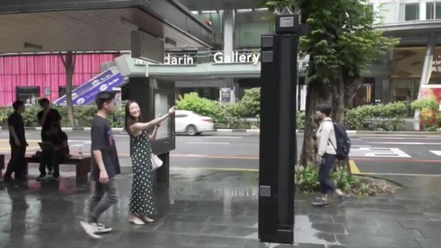 Fantasy AR scenes on the streets of Singapore to promote the launch of VIVIFI