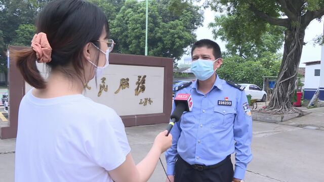 工作之余圆一个“警察梦”,大旺志愿警察在行动!