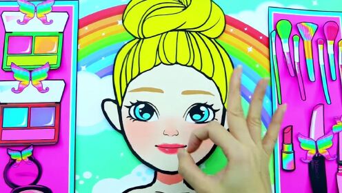 彩虹公主定格动画系列:彩虹公主和朋友盖房子