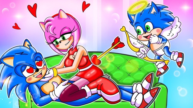 索尼克动画小索尼克帮助艾米妈妈修补破碎的心