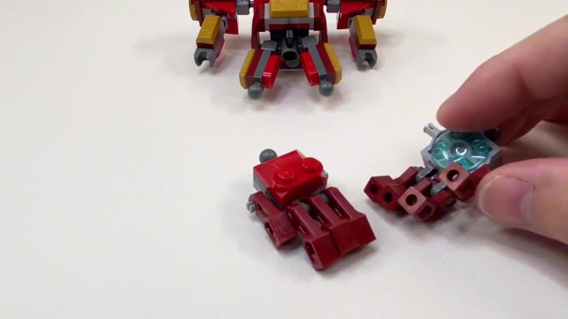 乐高76140 钢铁侠机器人拼装