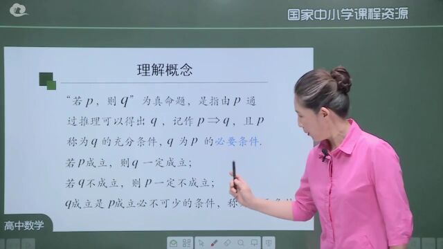 【授课视频】新教材必修一第一章 集合与常用逻辑用语 ⷠ人教A版