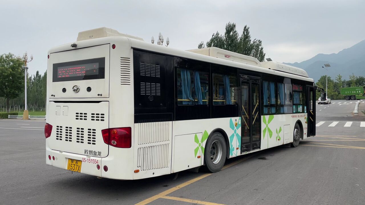 西安公交332路海格klq6129gahevc5建科大草堂校区出站_腾讯视频