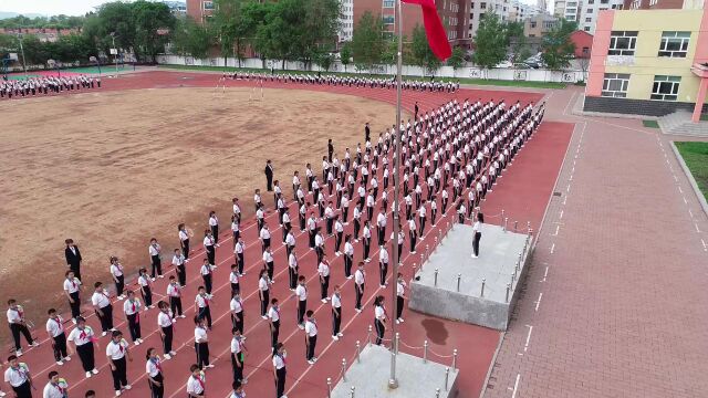 宝清县第二小学大课间操