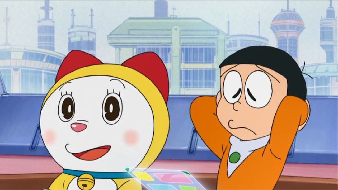 哆啦a梦:大雄的孙子世修居然和大雄长得一模一样!_腾讯视频