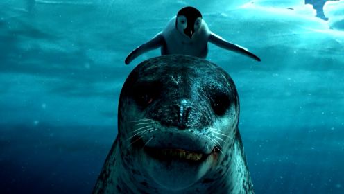 【快乐大脚】企鹅波波蛇皮走位，从海豹口中捡回一条小命