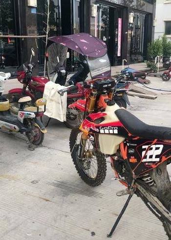 越野摩托车 开禧150测评 使用100小时加