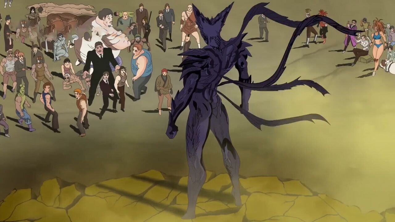 琦玉VS神饿狼!拥有神明力量的饿狼准备向地球发动总攻!_腾讯视频