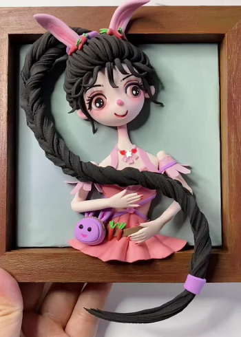 斗罗大陆小舞粘土教程来了,喜欢小舞的粉丝们看过来