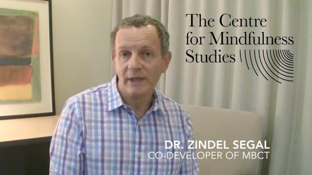 Dr.Zindel Segal: 为什么选择正念认知疗法MBCT课程