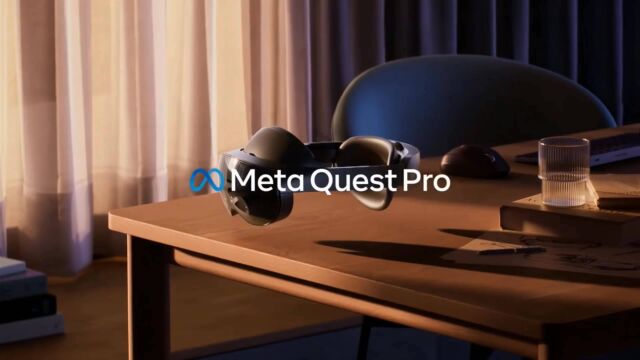 Meta发布超万元高端VR眼镜Meta Quest Pro,更轻更小更好玩