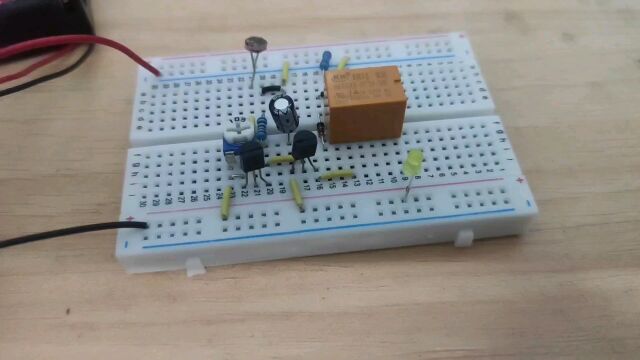 光控开关自己动手制作简单制作,光控原理图