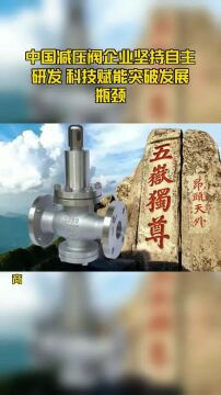 中国减压阀企业坚持自主研发 科技赋能突破发展瓶颈