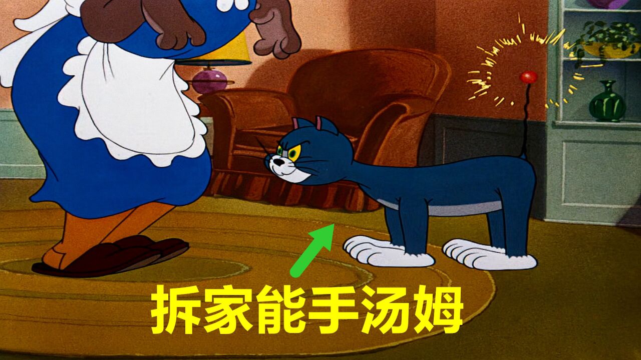 拆家能手汤姆,抗揍界的天花板_腾讯视频