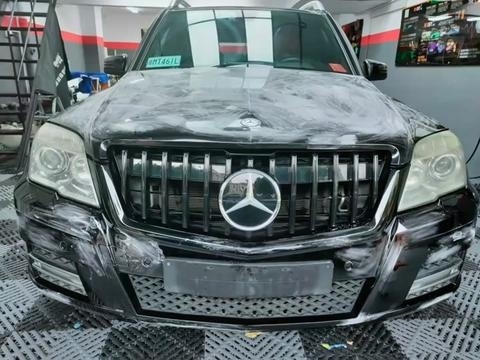 奔驰glk350换装黑武士