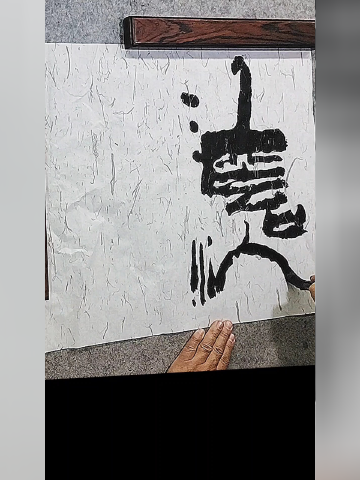 不跟不懂行的人探讨专业问题#张增亮磐石体书法#磐隶丑隶#淡泊明志