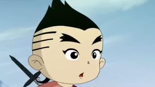 少林海宝第15集:昨天还没桥,今天突然变成桥了,真的好神奇