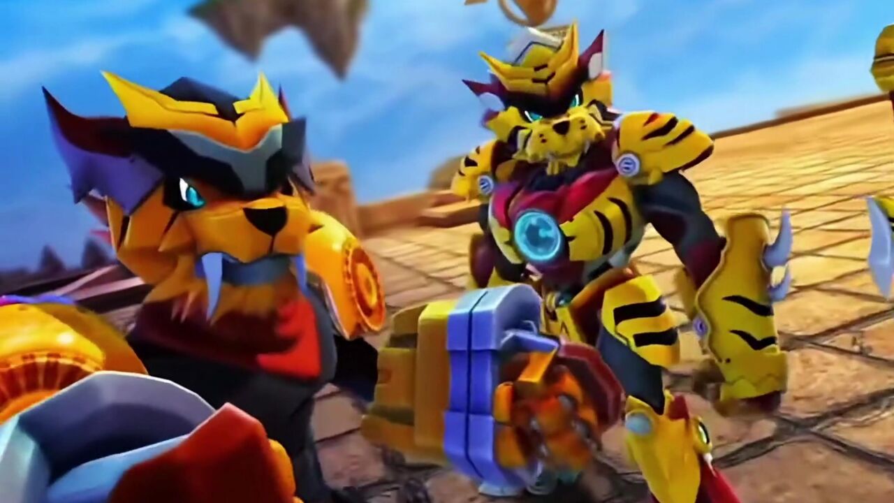 新版的五灵守卫大战黑暗五灵王#猪猪侠_腾讯视频