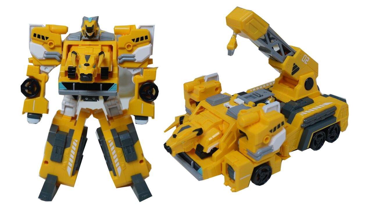 铠兽超人兽魂出击, 狂牛兽神机甲变形汽车玩具