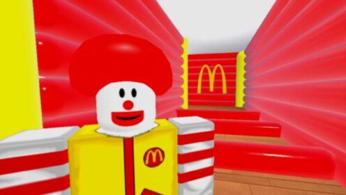 《罗布乐思roblox》:逃离麦当劳,一路上有妹子陪着真是辛福