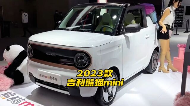 2023款吉利熊猫mini新车落地参考及车型介绍