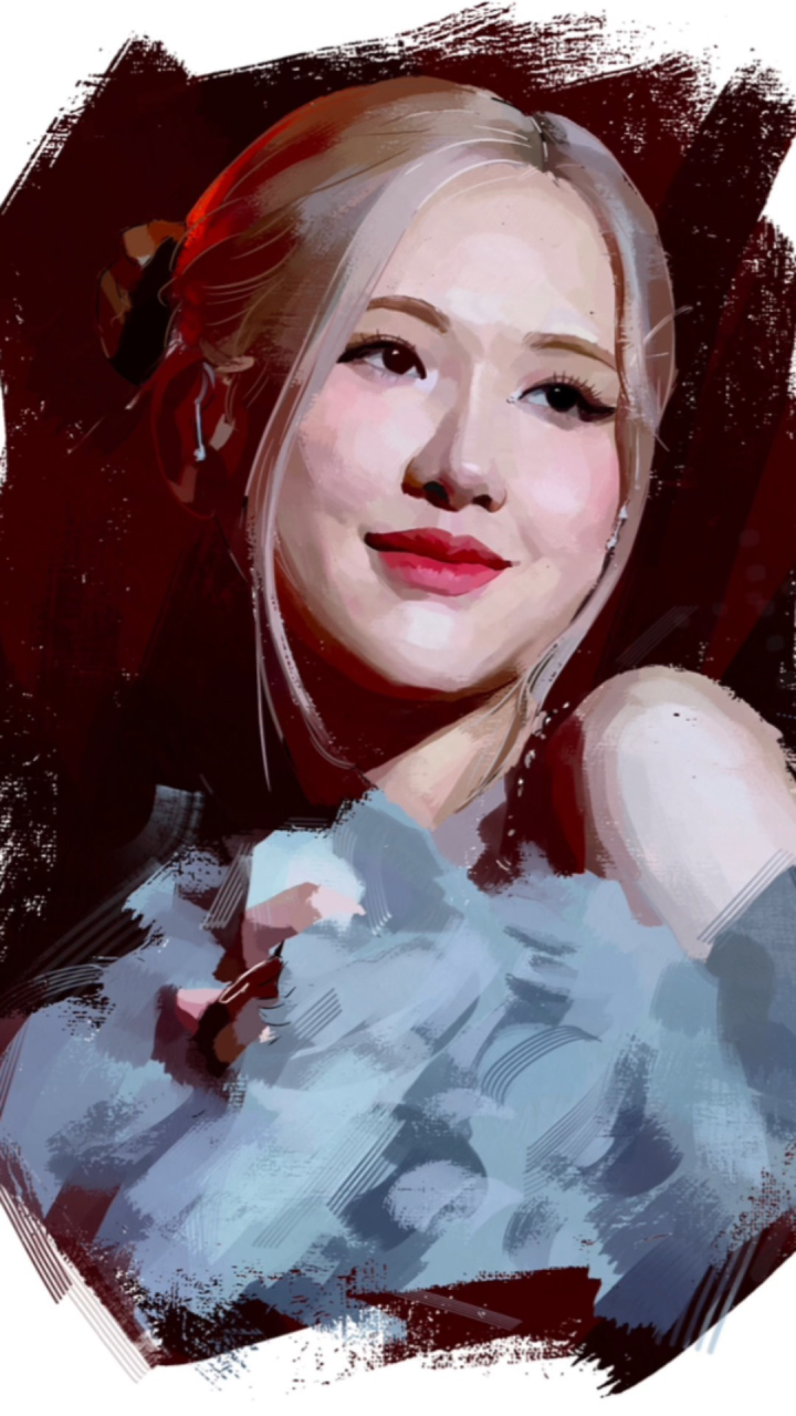 【手绘/朴彩英rosie】看灵魂画手表白爱豆