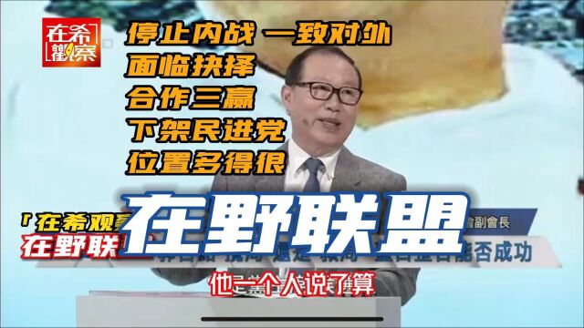 在野三方胜选关键唯有整合 台湾2024面临抉择