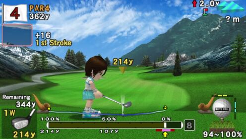 PSP-0015 – 大众高尔夫 携带版 Hot Shots Golf – Open Tee (Sony)(US)