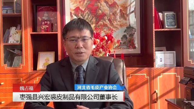 新春祝福 | 魏占福枣强县兴宏裘皮制品有限公司董事长