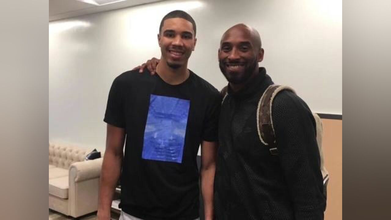 塔图姆一开始的偶像就是科比,是偶像的力量成就了今天的塔图姆#科比