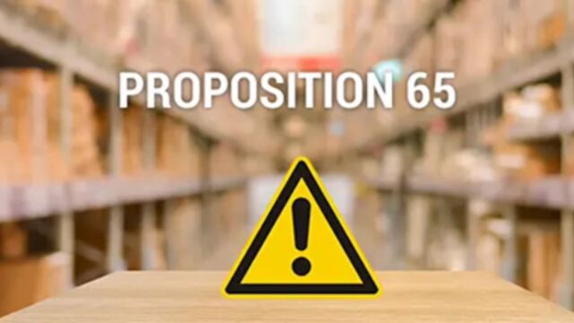 加州65提案Proposition 65