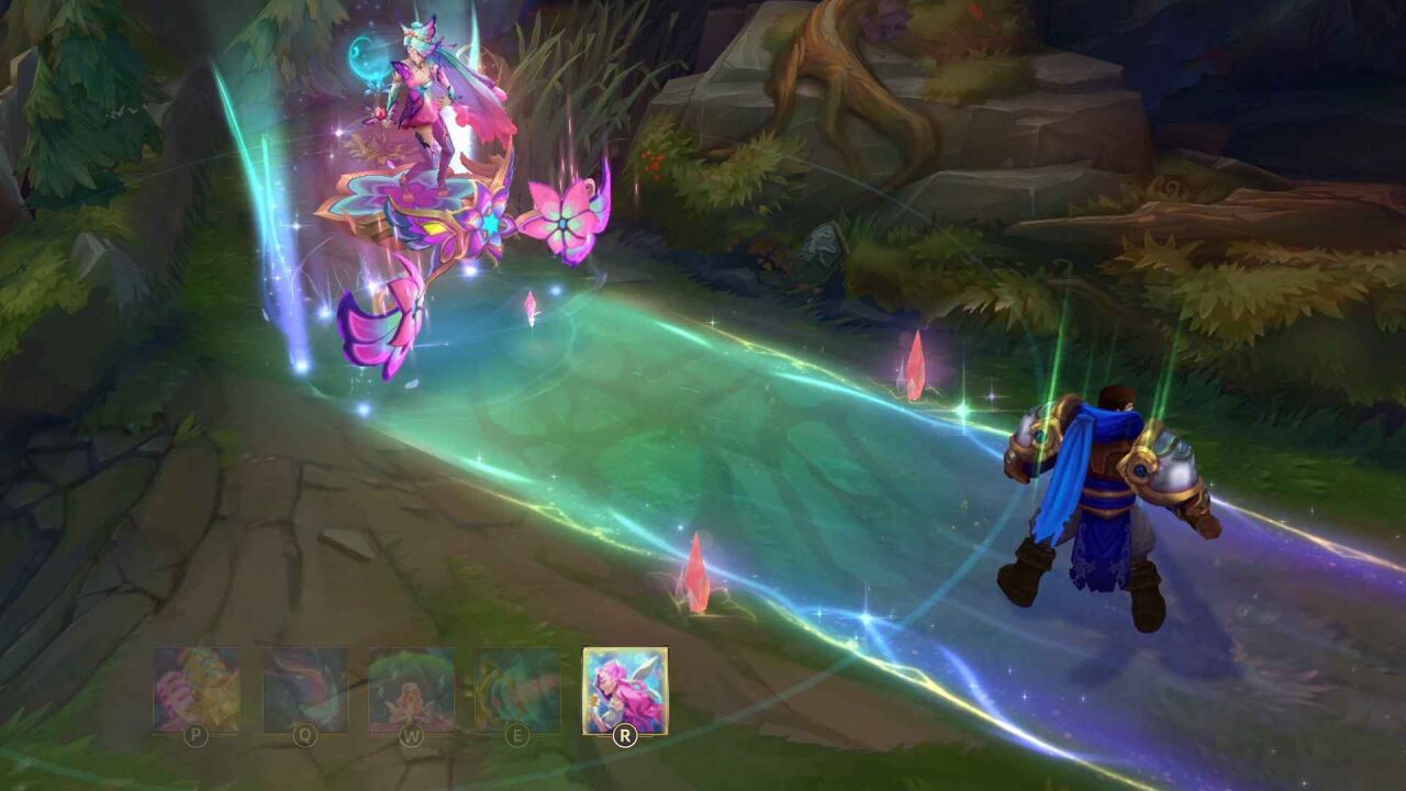 【英雄联盟】 花仙子 萨勒芬妮 皮肤预览