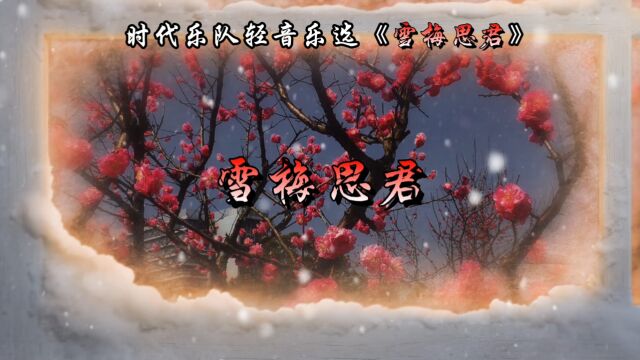 时代乐队轻音乐选《雪梅思君》