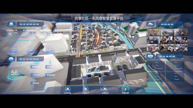 基于Unity的东风巷智慧城市平台,实现多方参与和智慧管理