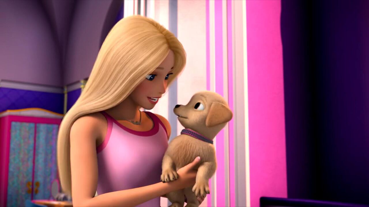 芭比历险记:芭比是假公主,被坏男人识破,要把芭比抓起来