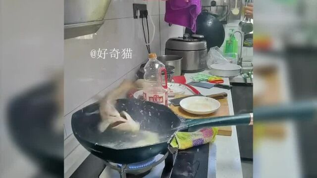 盘点全网那些做饭翻车名场面#搞笑视频#美食翻车现场