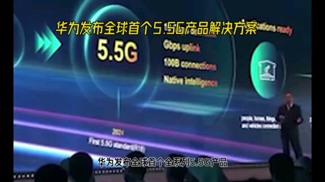 华为发布全系列5.5G产品解决方案,引领未来通讯技术