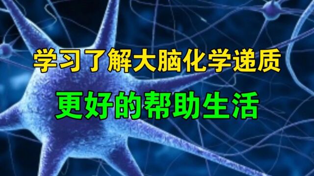 【脑科学】情绪相关的化学递质主要功能及作用原理.