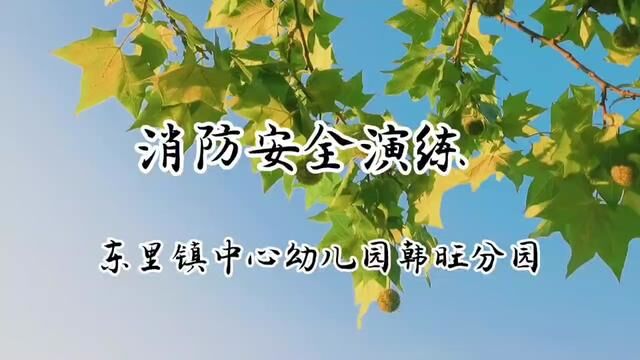 #山东 #沂源 消防演练 东里镇中心幼儿园韩旺分园 耿瑞玲 审核人翟兆红 #消防演练 #幼儿园 发布:李源 翟斌