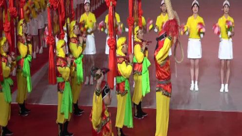 河南省第九届少数民族传统体育运动会在周口体育舘盛大开幕