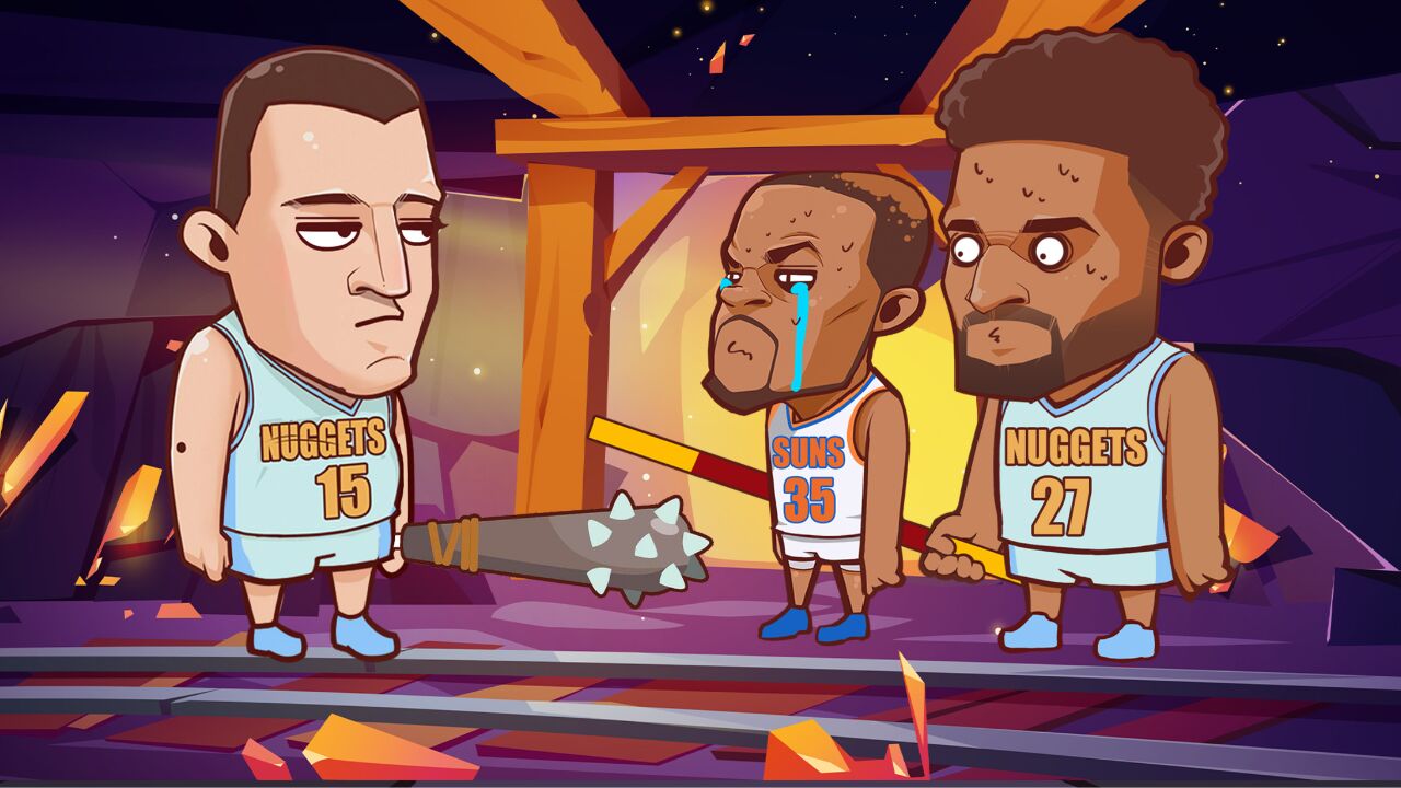 掘金g1毫不费力拿下太阳!大帝受伤!76人危!