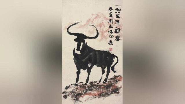 长安画派代表性画家之一能诗善画大家方济众世纪传承