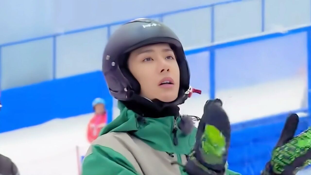 王一博程潇滑雪这个太嗨了