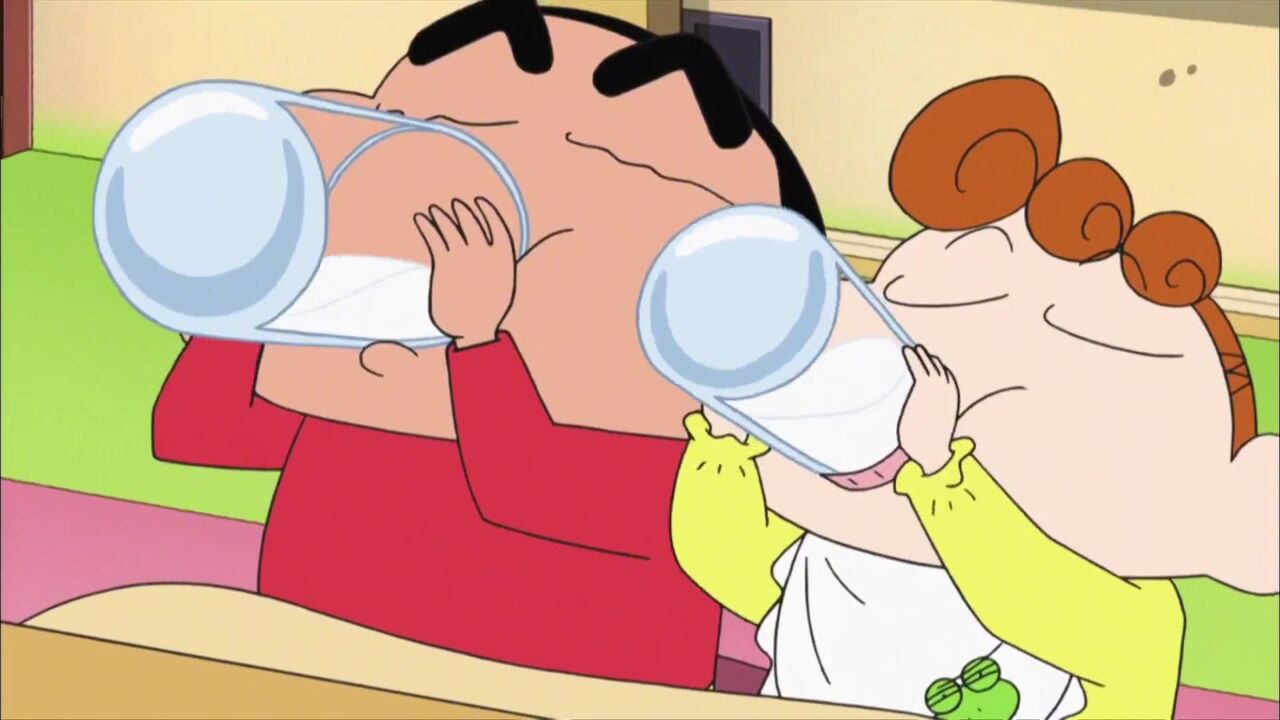 "小新与小葵"#蜡笔小新##动漫混剪