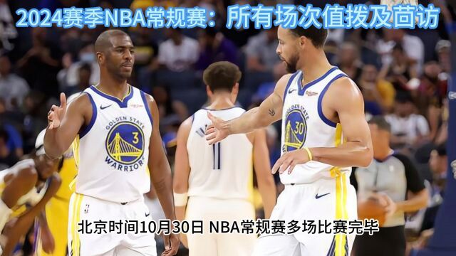 NBA常规赛回放:勇士VS火箭 马刺VS快船(中文解说)附现场完整录像