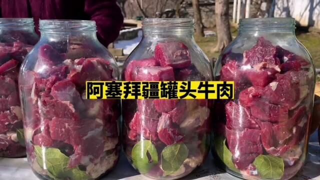 高端的食材往往只需最简单的做法 #牛肉 #阿塞拜疆 #阿塞拜疆美食 #舌尖上的味道