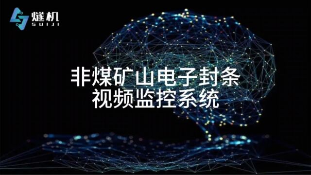 非煤矿山电子封条视频监控系统